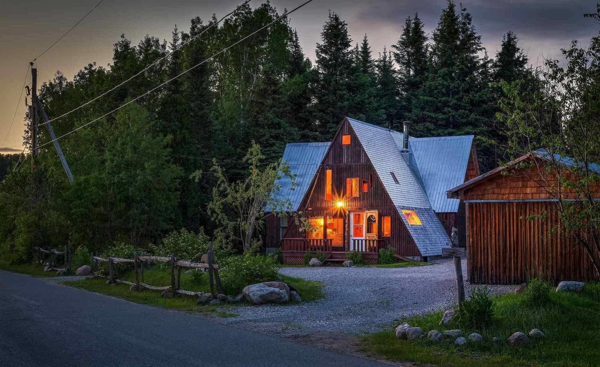 Hostel Au Sommet Du Fjord Sacre-Coeur Zewnętrze zdjęcie